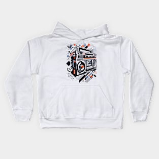 Abstract Ghetto1 Kids Hoodie